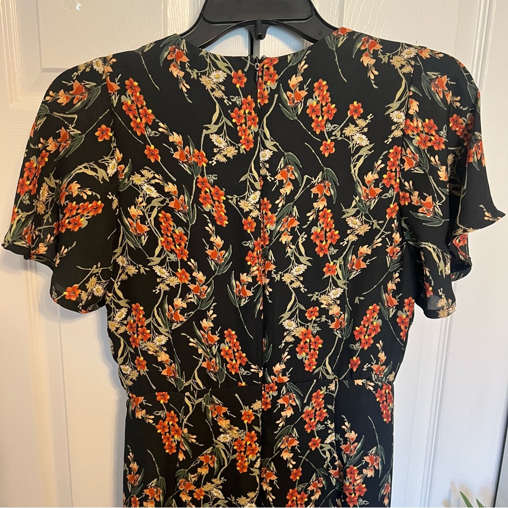 Chelsea & Violet Floral Jumpsuit with Slit Leg - Picture 6 of 12